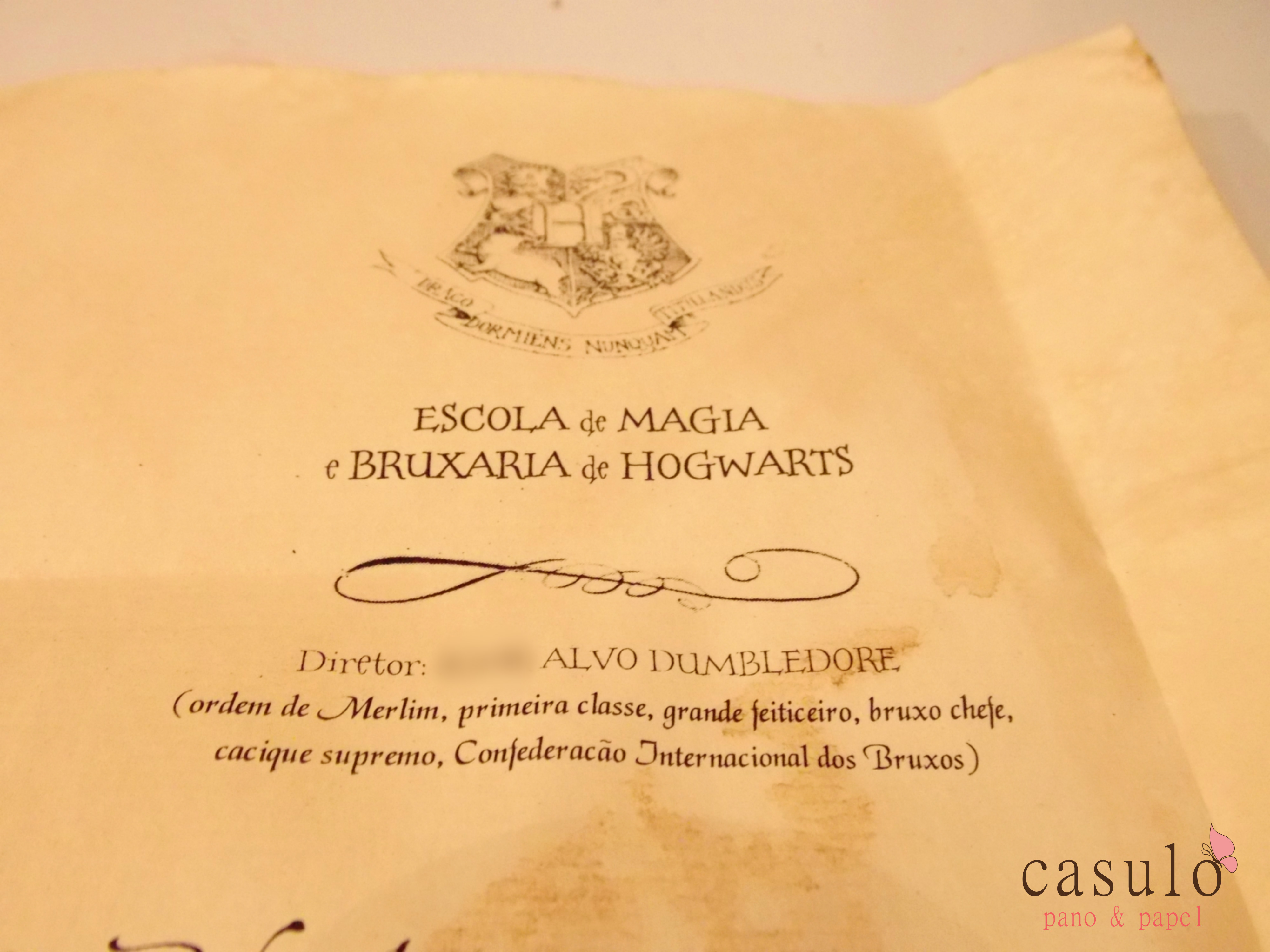 Sobre Carta De Hogwarts Para Imprimir - Quotes About o